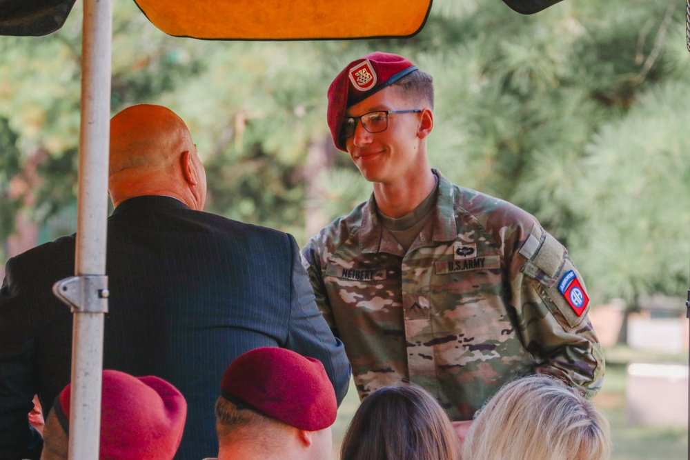 Headquarters &amp; Headquarters Company, 307th AEB Change of Command Ceremony