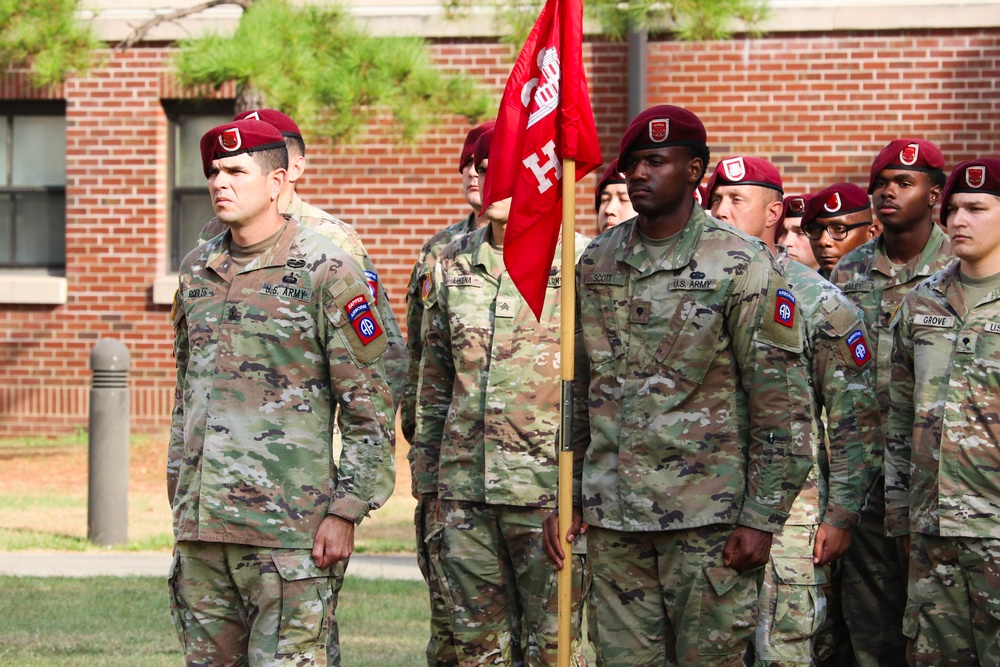 Headquarters &amp; Headquarters Company, 307th AEB Change of Command Ceremony