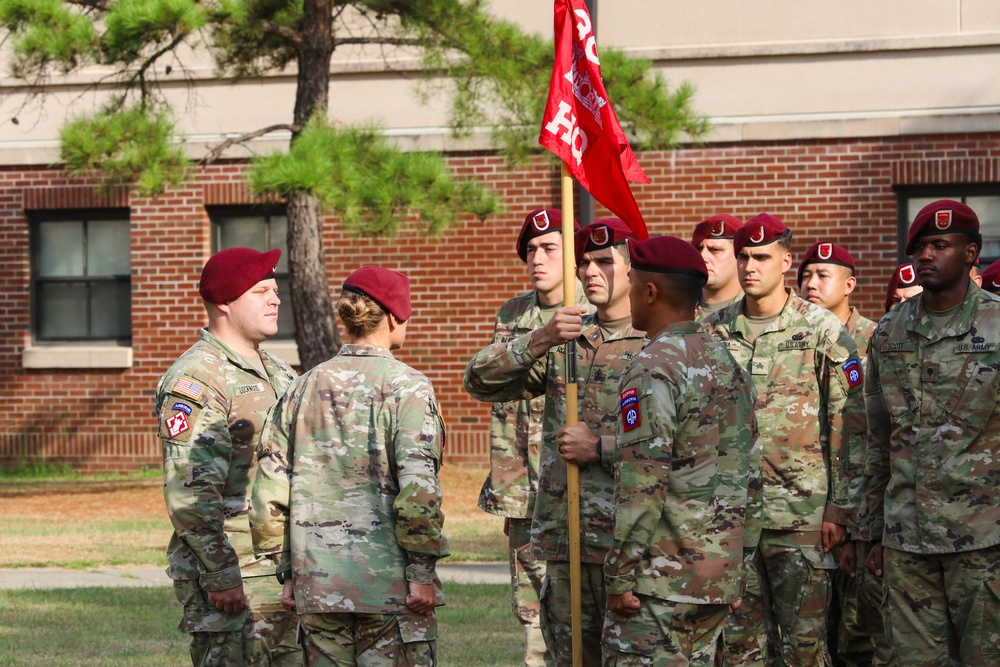 Headquarters &amp; Headquarters Company, 307th AEB Change of Command Ceremony