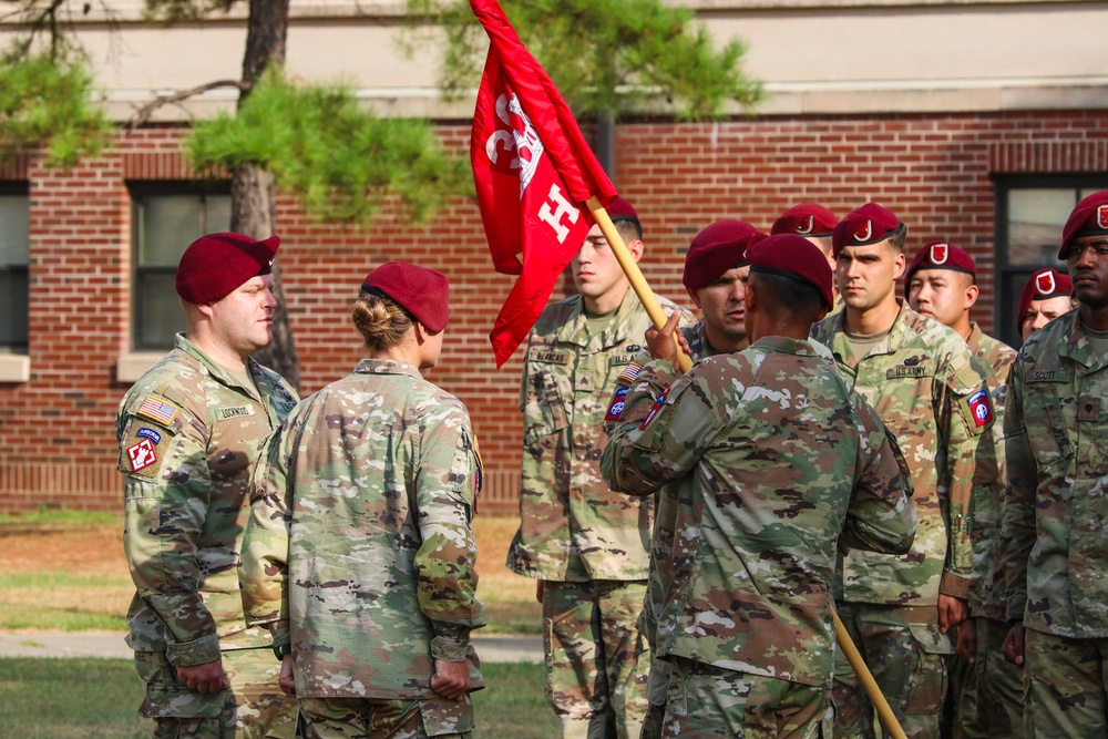 Headquarters &amp; Headquarters Company, 307th AEB Change of Command Ceremony