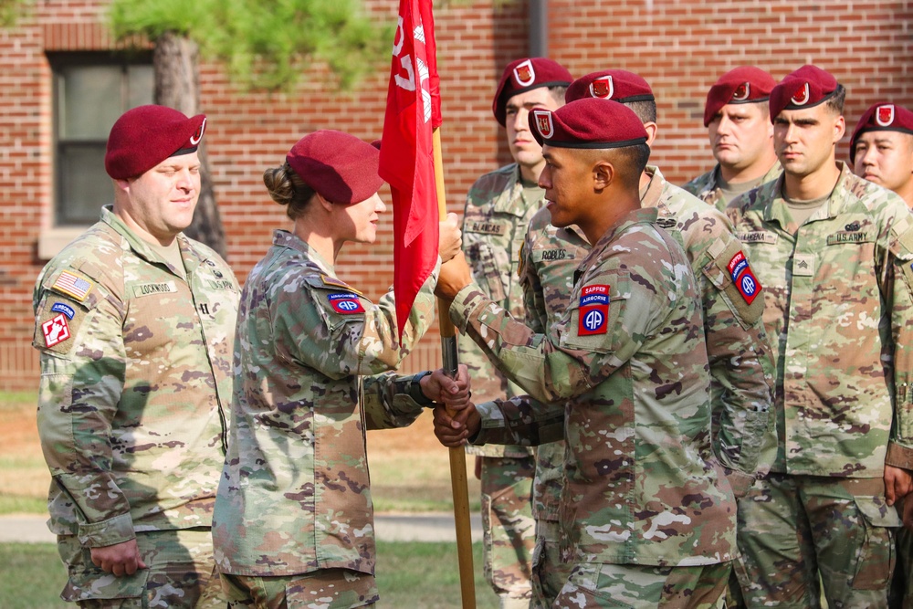 Headquarters &amp; Headquarters Company, 307th AEB Change of Command Ceremony