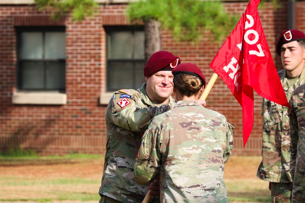 Headquarters &amp; Headquarters Company, 307th AEB Change of Command Ceremony