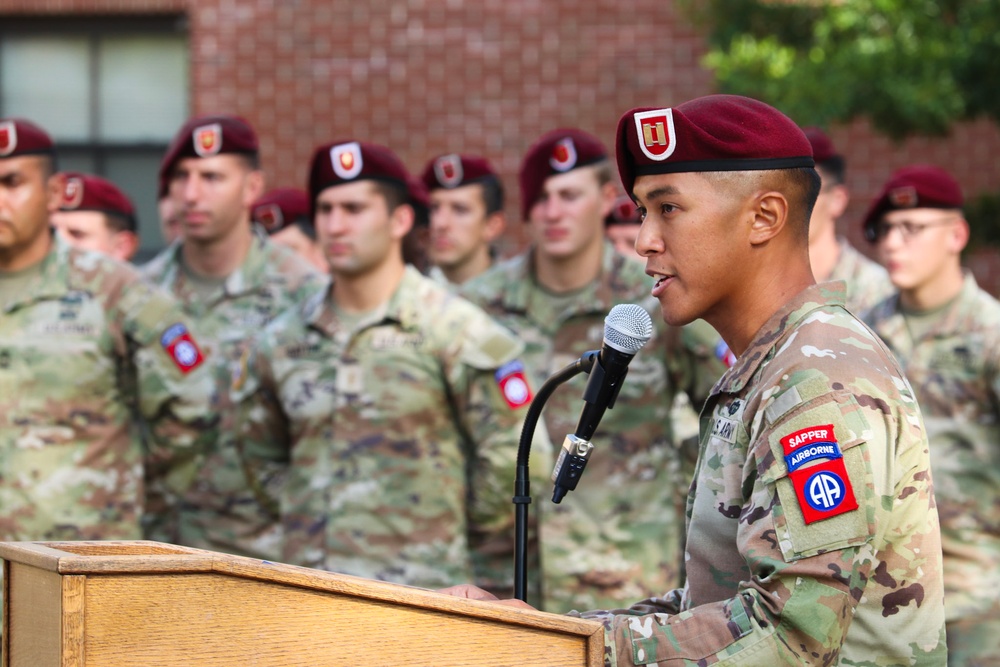 Headquarters &amp; Headquarters Company, 307th AEB Change of Command Ceremony