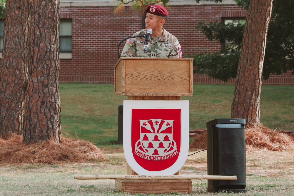 Headquarters &amp; Headquarters Company, 307th AEB Change of Command Ceremony