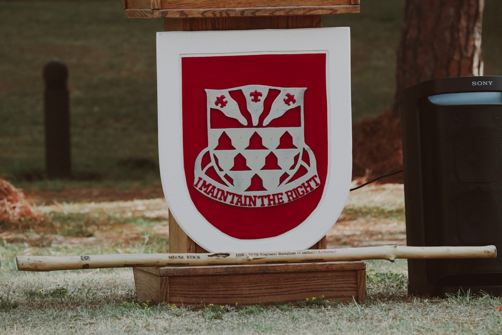 Headquarters &amp; Headquarters Company, 307th AEB Change of Command Ceremony