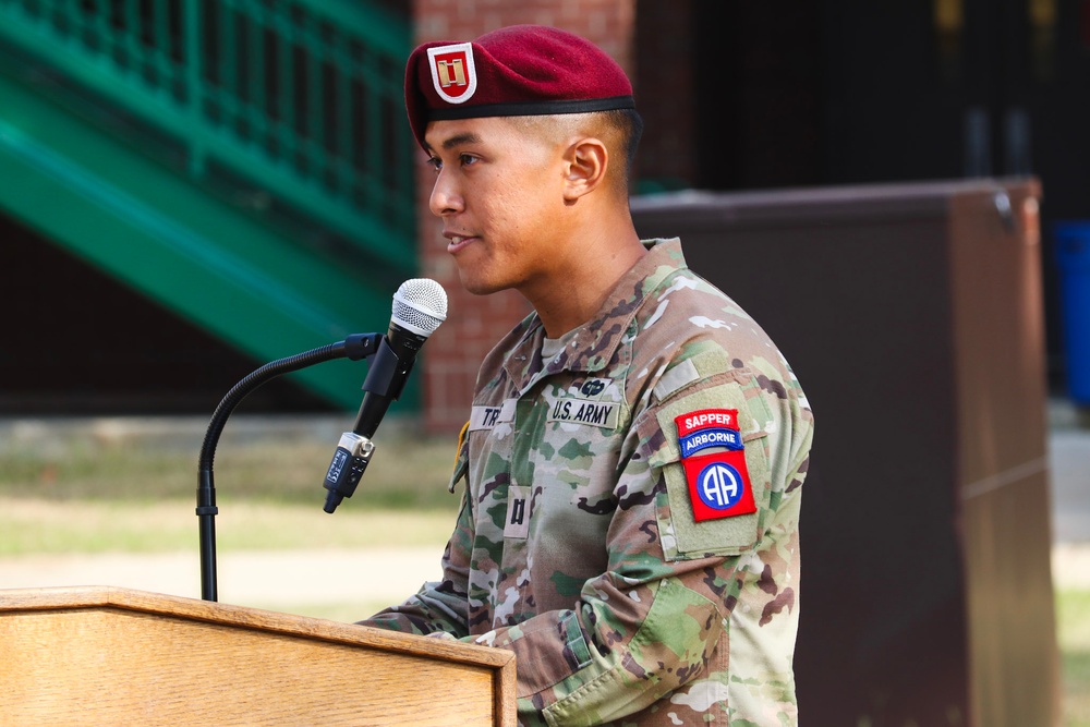 Headquarters &amp; Headquarters Company, 307th AEB Change of Command Ceremony