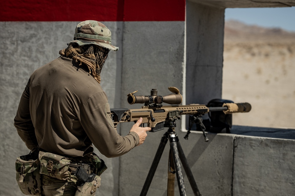 MARSOC Raiders and 3/4 Marines conduct urban warfare exercises at Range 210