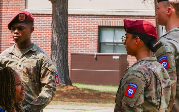 Echo Company, 307th AEB Change of Command Ceremony