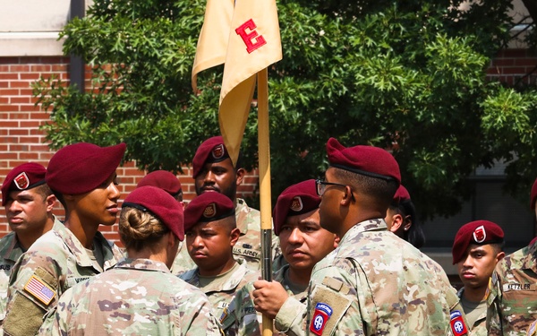 Echo Company, 307th AEB Change of Command Ceremony