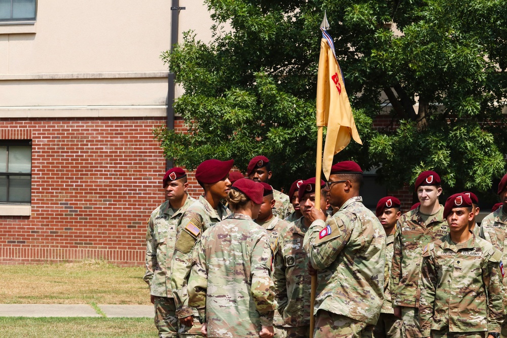 Echo Company, 307th AEB Change of Command Ceremony