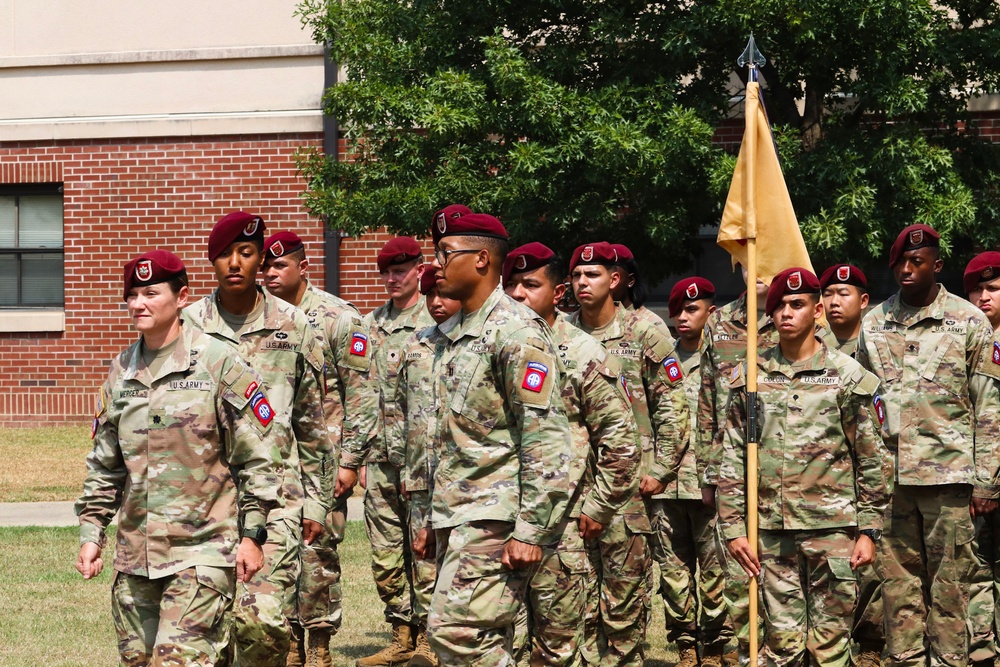 Echo Company, 307th AEB Change of Command Ceremony