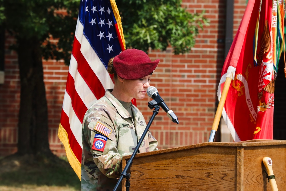 Echo Company, 307th AEB Change of Command Ceremony