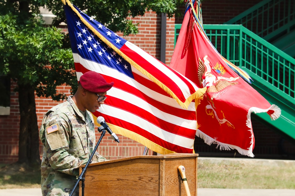 Echo Company, 307th AEB Change of Command Ceremony