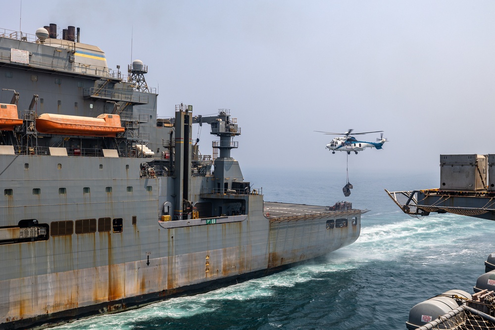 DVIDS - Images - The 26th MEU/BAT ARG Conducts A Replenishment At Sea ...