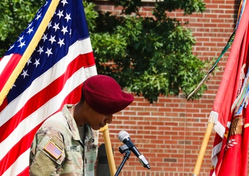 Echo Company, 307th AEB Change of Command Ceremony