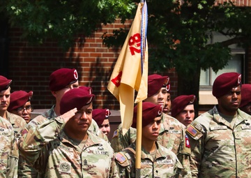 Echo Company, 307th AEB Change of Command Ceremony