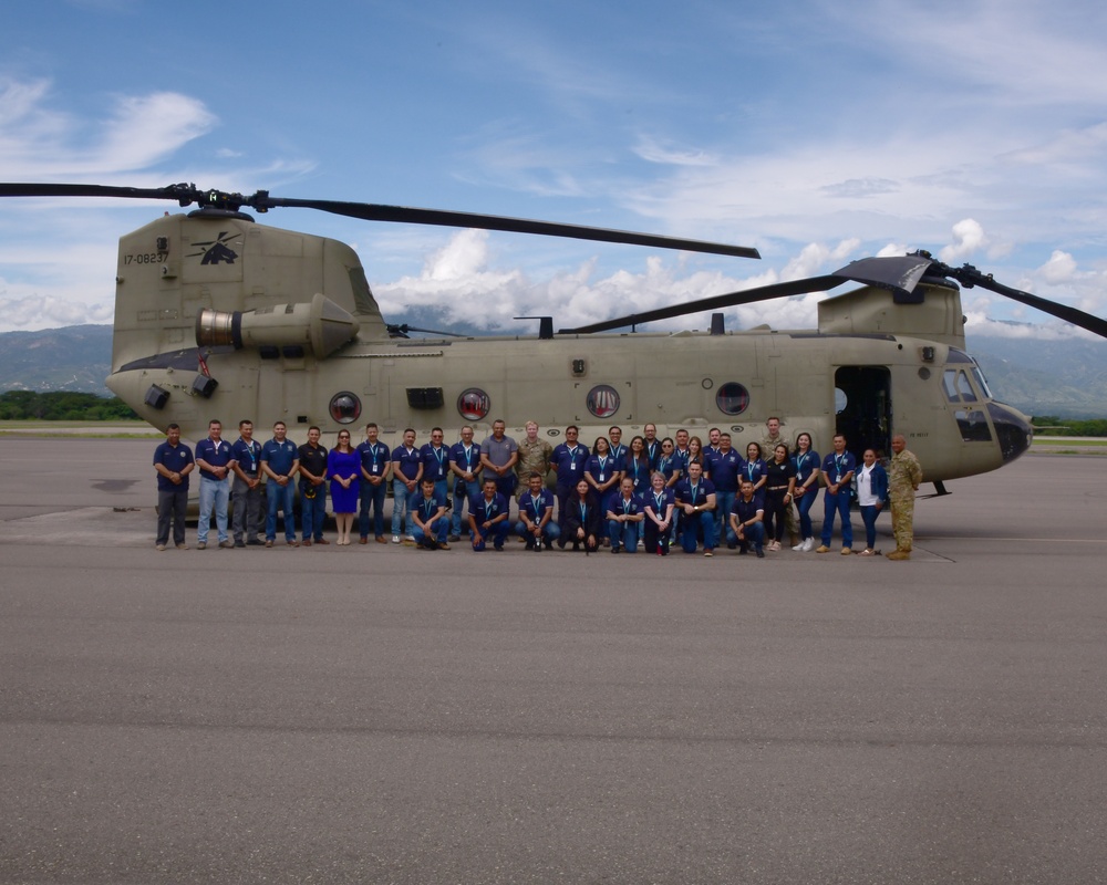 Honduran military leaders, National Defense College students visit Joint Task Force-Bravo