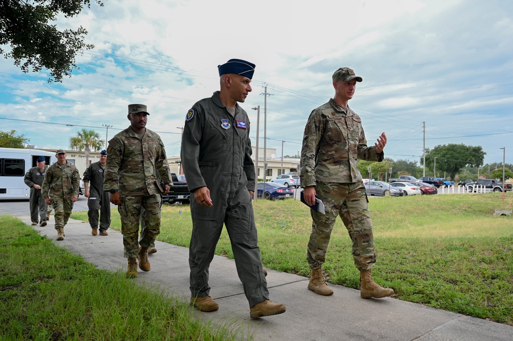 DVIDS - Images - Lt. Gen. Brian Robinson tours 33rd Fighter Wing [Image ...