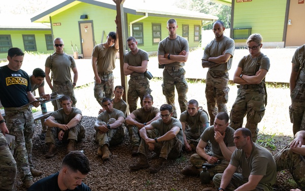Airmen, Guardian, Soldiers lead the way during Ranger Assessment Course