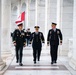 Canadian Chief of Defence Staff Gen. Wayne Eyre Participates in an Armed Forces Full Honors Wreath-Laying Ceremony at the Tomb of the Unknown Soldier