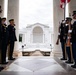 Canadian Chief of Defence Staff Gen. Wayne Eyre Participates in an Armed Forces Full Honors Wreath-Laying Ceremony at the Tomb of the Unknown Soldier