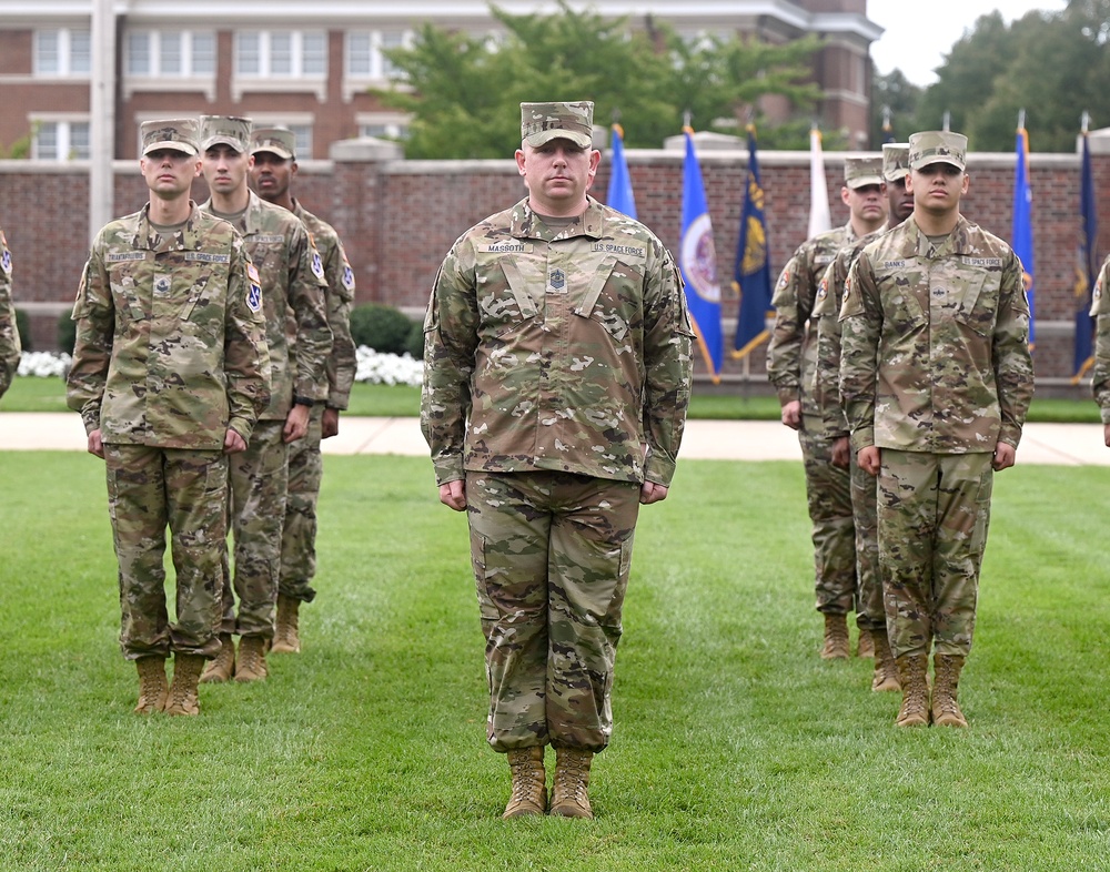 CSO Swears In First Space Force Honor Guard