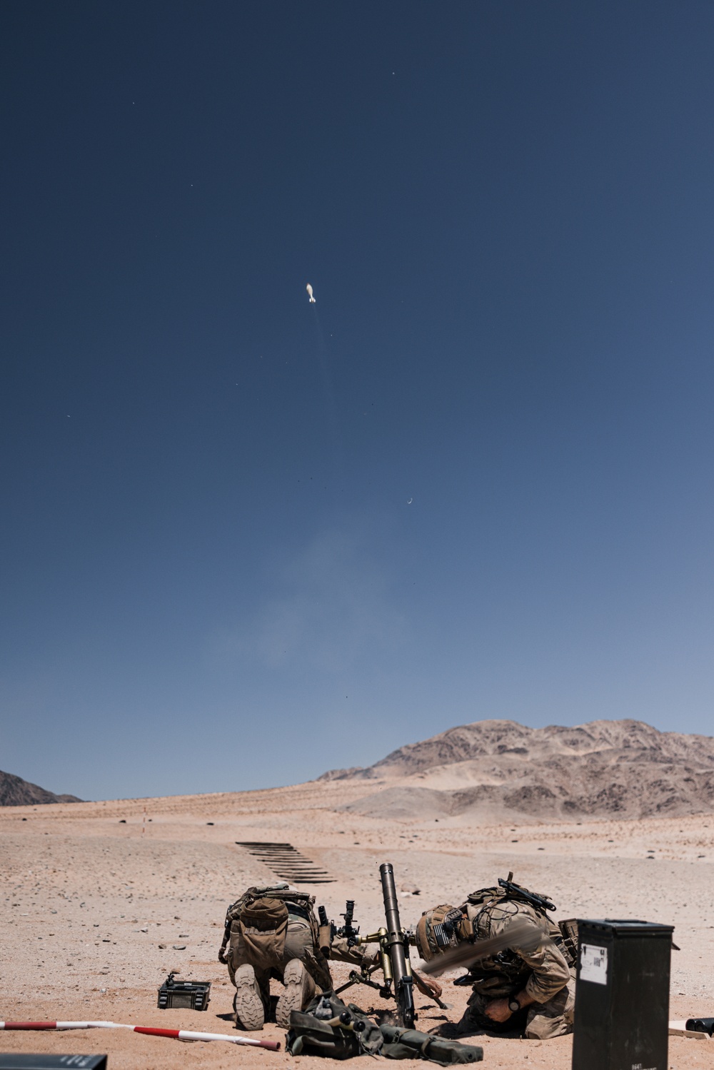 Marine Corps Special Operations Raiders conduct training alongside 3rd battalion, 4thMarine Regiment (REIN)