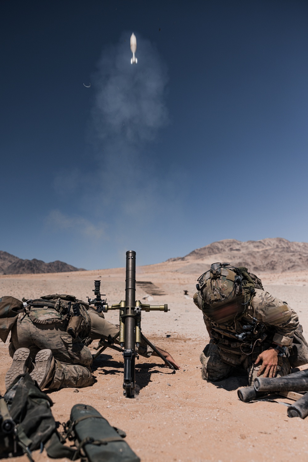 Marine Corps Special Operations Raiders conduct training alongside 3rd battalion, 4thMarine Regiment (REIN)