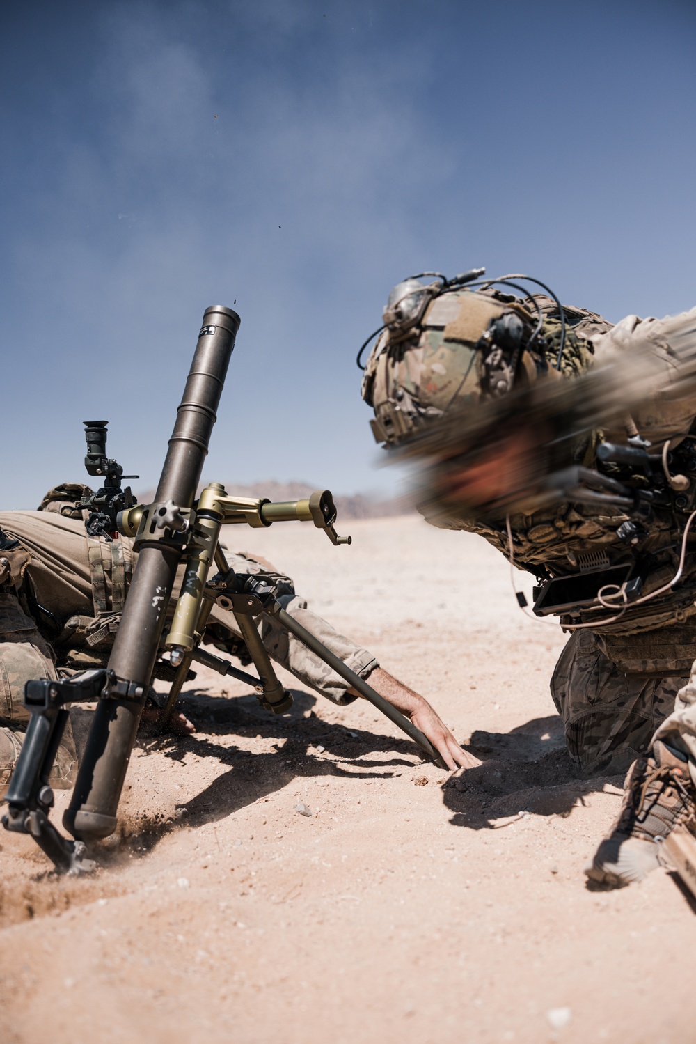 Marine Corps Special Operations Raiders conduct training alongside 3rd battalion, 4thMarine Regiment (REIN)