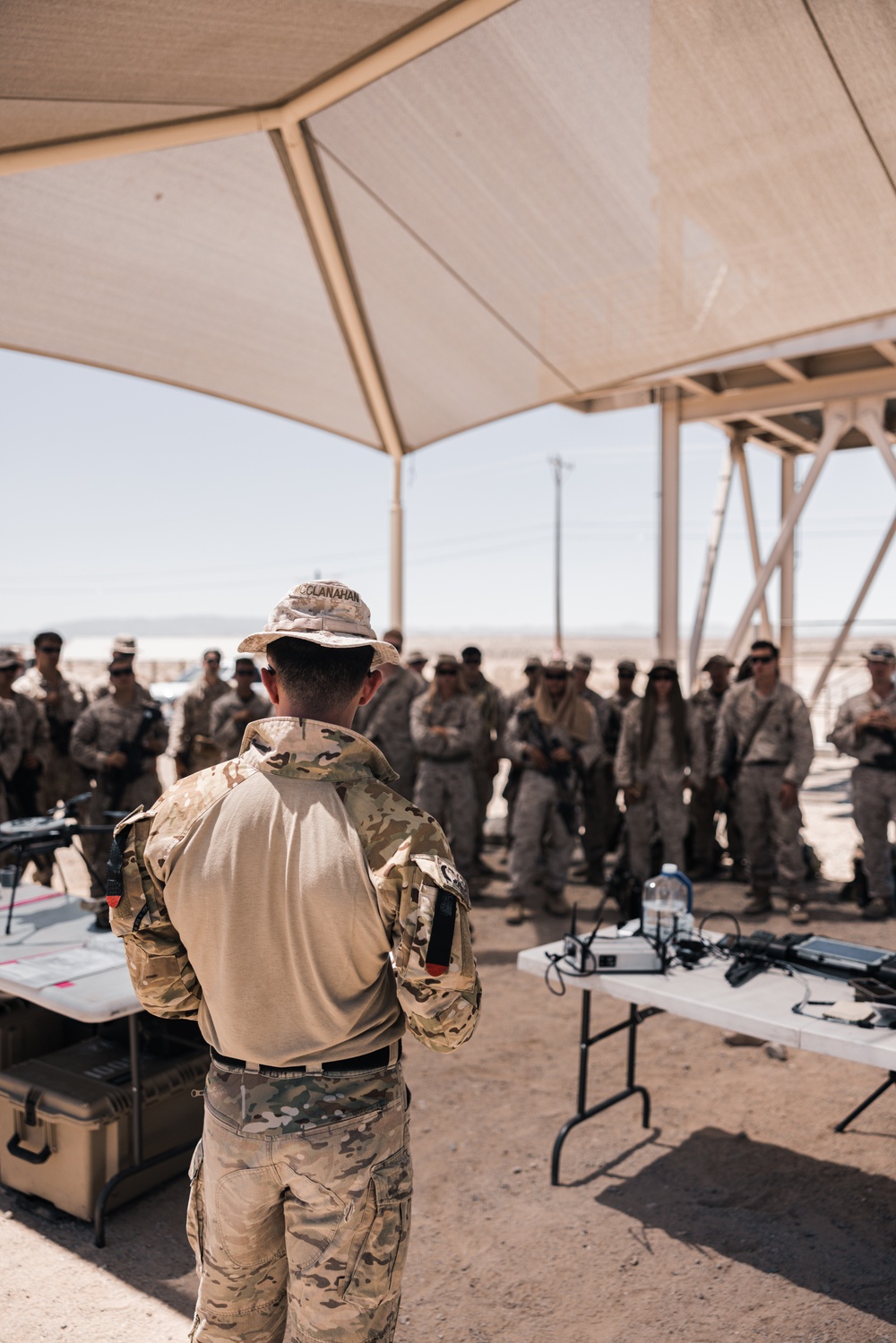 Marine Corps Special Operations Raiders conduct training alongside 3rd battalion, 4thMarine Regiment (REIN)