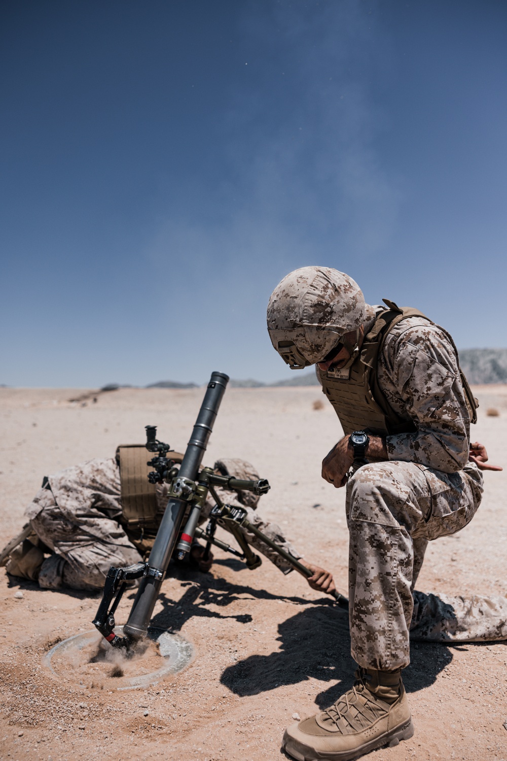 Marine Corps Special Operations Raiders conduct training alongside 3rd battalion, 4thMarine Regiment (REIN)