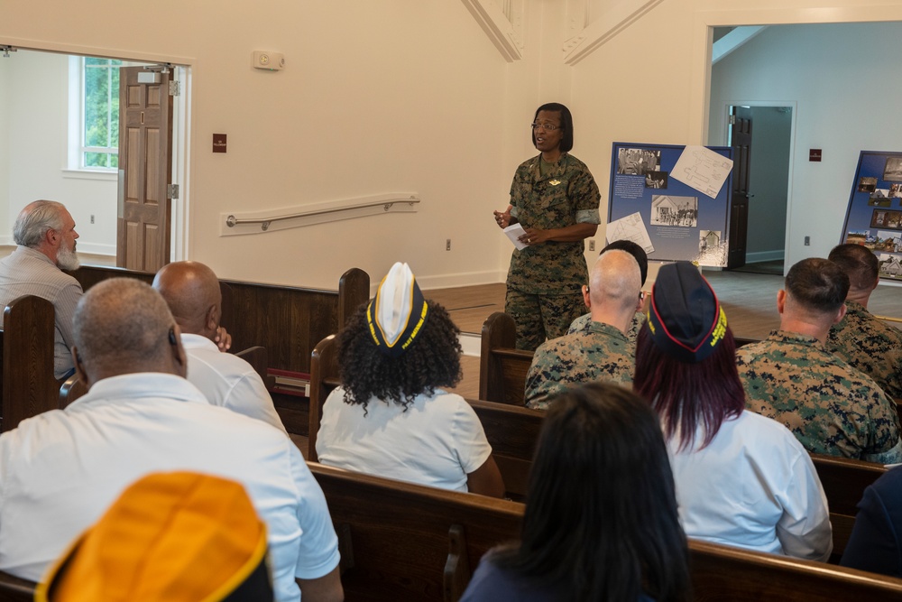 Reopening of historic Montford Point Chapel