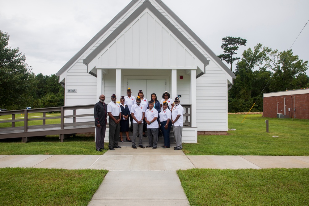 Reopening of historic Montford Point Chapel