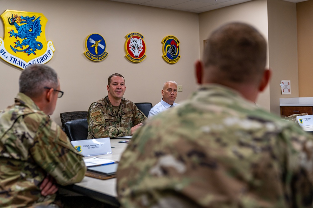 Immersion Tour with Chief Master Sgt. Venning and Mr. Craig Biddington