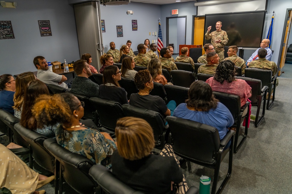 Immersion Tour with Chief Master Sgt. Venning and Mr. Craig Biddington