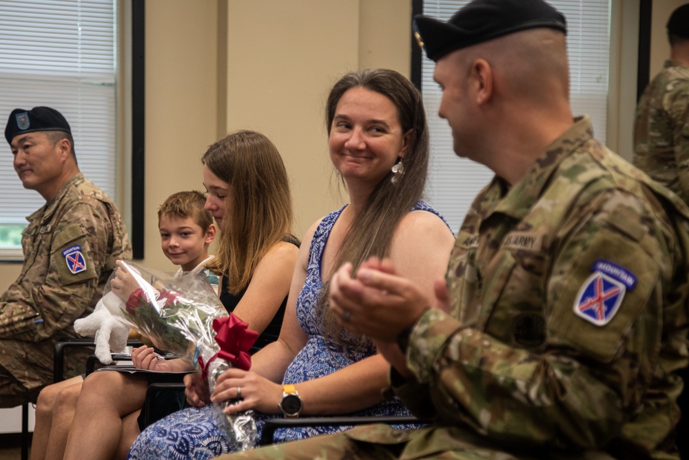 10 Mountain Division Band Change of Command