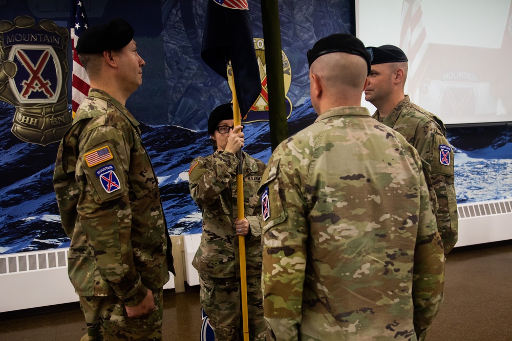 10th Mountain Division Band Change of Command