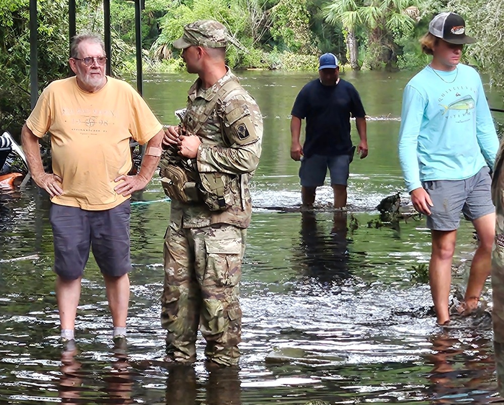 Wellness Checks after Hurricane Idalia