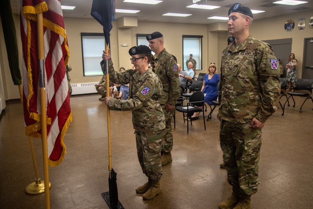 10th Mountain Division Band Change of Command