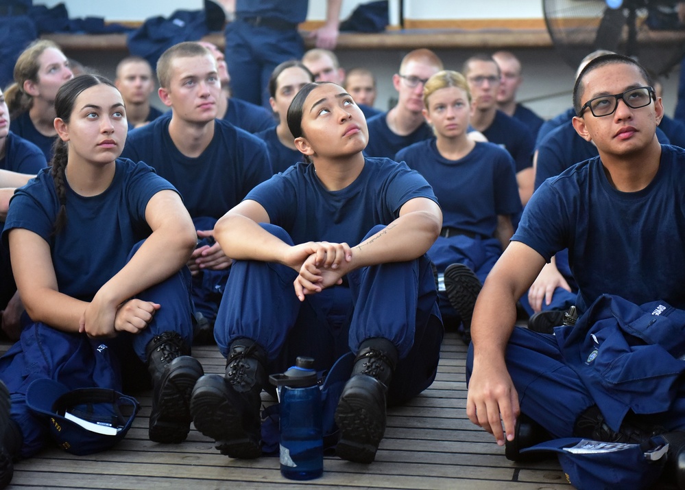 School of the Ship training prepares cadets for life aboard CGC Eagle