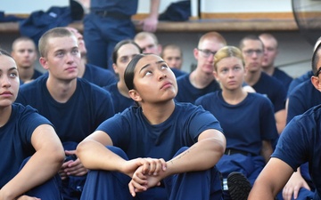 School of the Ship training prepares cadets for life aboard CGC Eagle