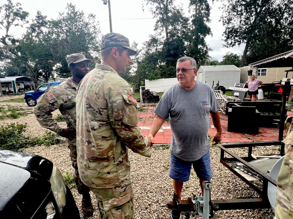 Florida National Guard Assists in Wake of Hurricane Idalia