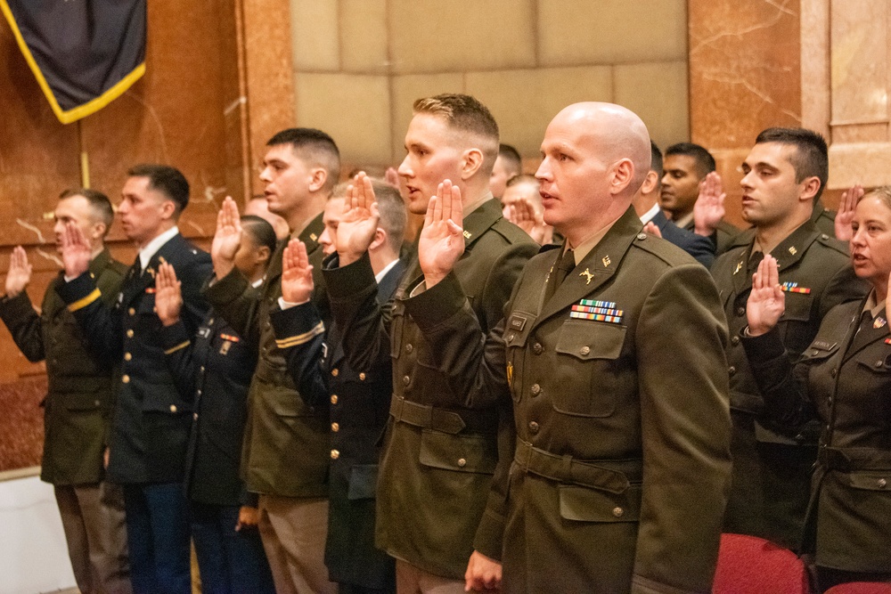 Indiana National Guard holds Officer Candidate School (OCS) Graduation for Class 72-23