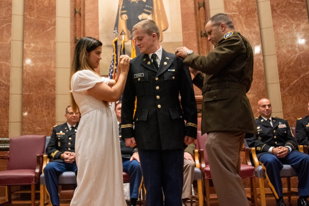 Indiana National Guard holds Officer Candidate School (OCS) Graduation for Class 72-23