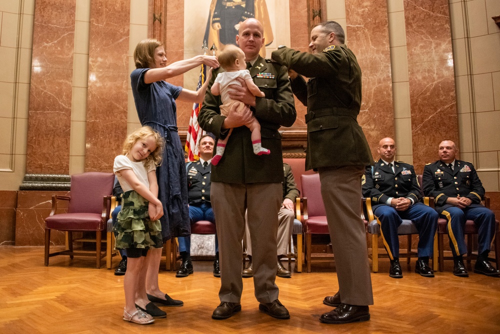 Indiana National Guard holds Officer Candidate School (OCS) Graduation for Class 72-23