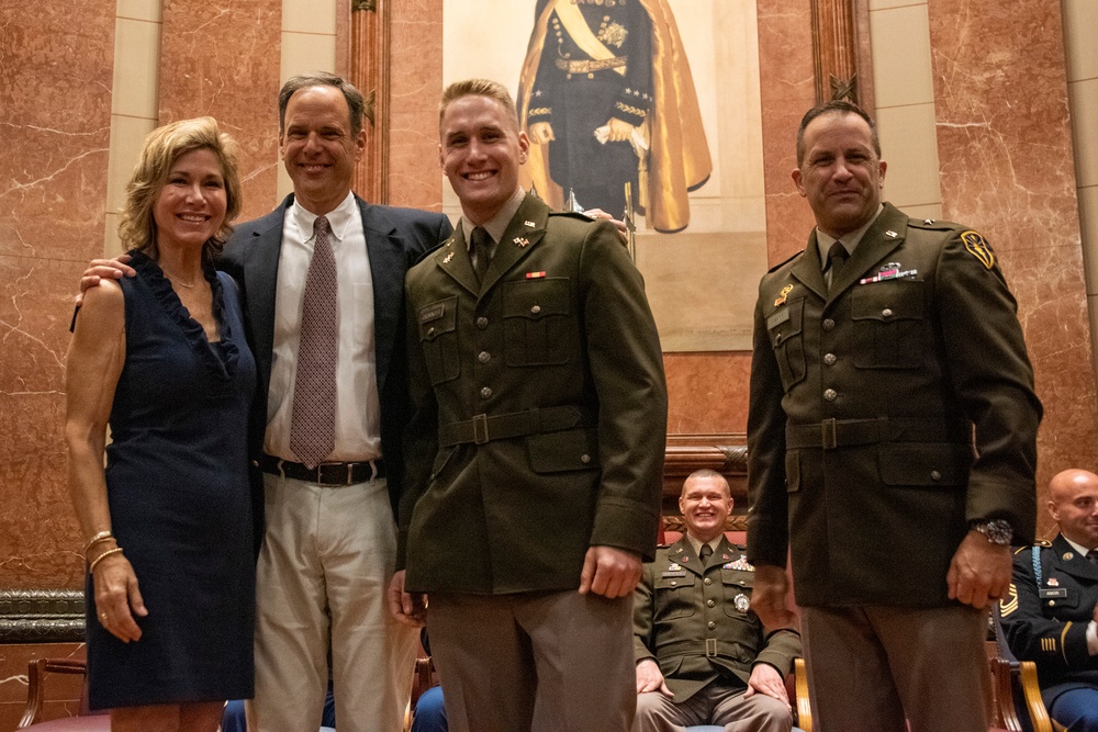 Indiana National Guard holds Officer Candidate School (OCS) Graduation for Class 72-23