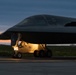 B-2 Spirit stealth bomber night time maintenance in Iceland