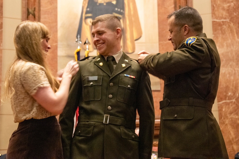 Indiana National Guard holds Officer Candidate School (OCS) Graduation for Class 72-23