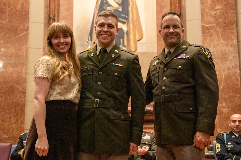 Indiana National Guard holds Officer Candidate School (OCS) Graduation for Class 72-23