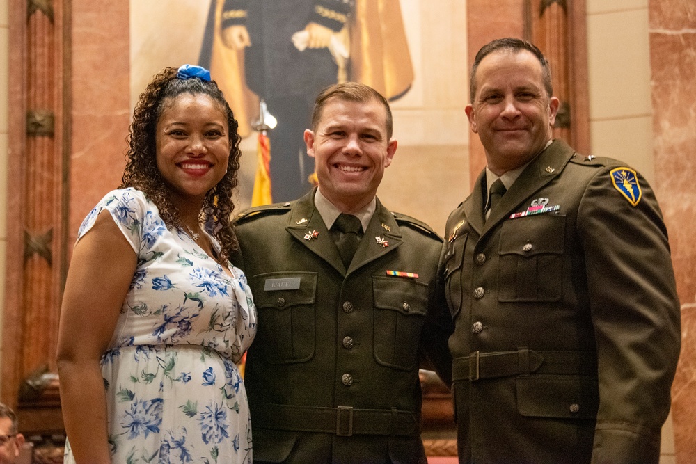 Indiana National Guard holds Officer Candidate School (OCS) Graduation for Class 72-23